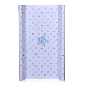 Pevná dvojhranná prebaľovacia podložka LORELLI 80x50cm, modrá